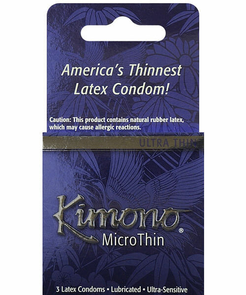 Kimono Micro Thin Condoms - Box of 3