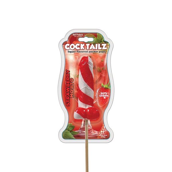 Cocktailz Pecker Pops Strawberry Mojito