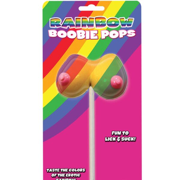 Rainbow Boobie Pops - 1.48 Oz.