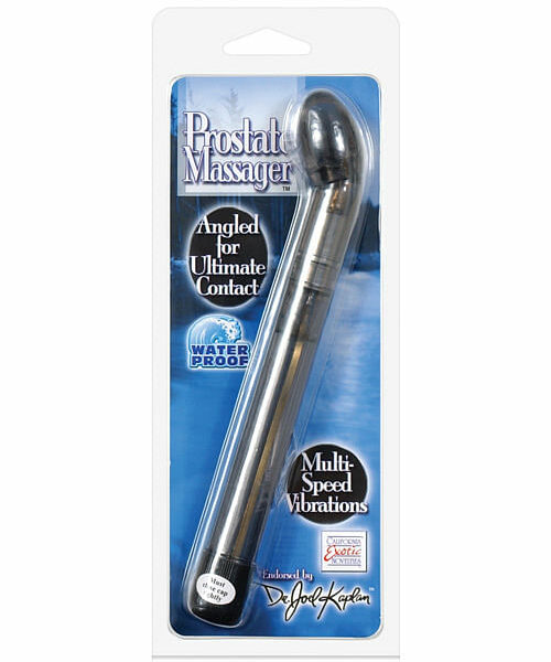 Dr. Joel Kaplan 7.5" Prostate Massager - Black