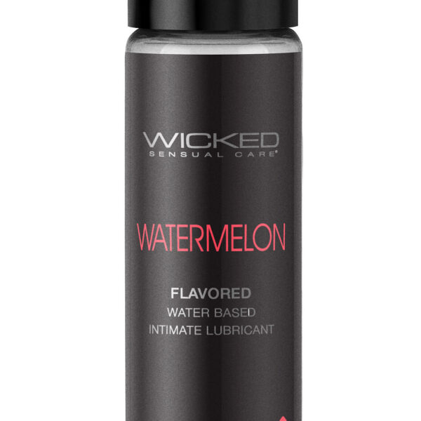 Aqua Watermelon Flavored Water Based Intimate Lubricant - 1 Fl. Oz.