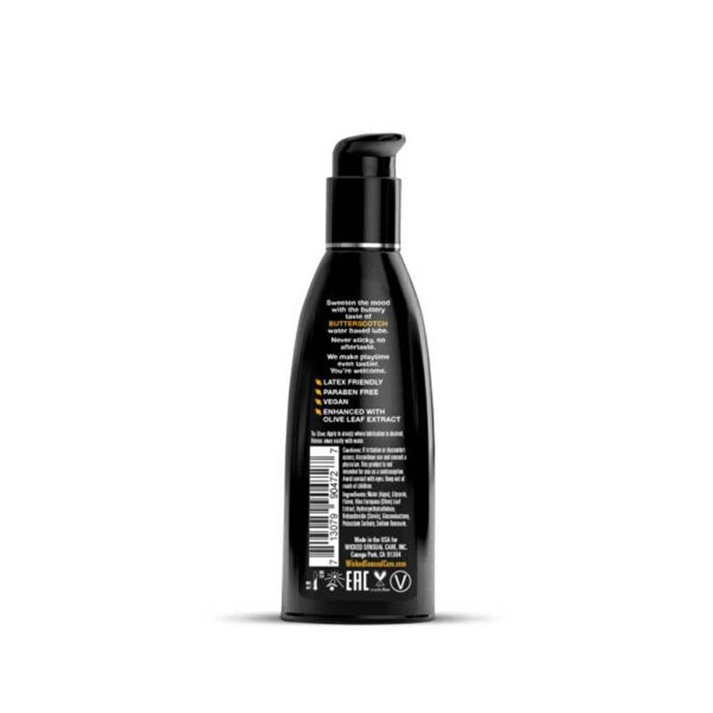 Butterscotch Flavored Water Based Lubricant - 2 Oz - Image 2